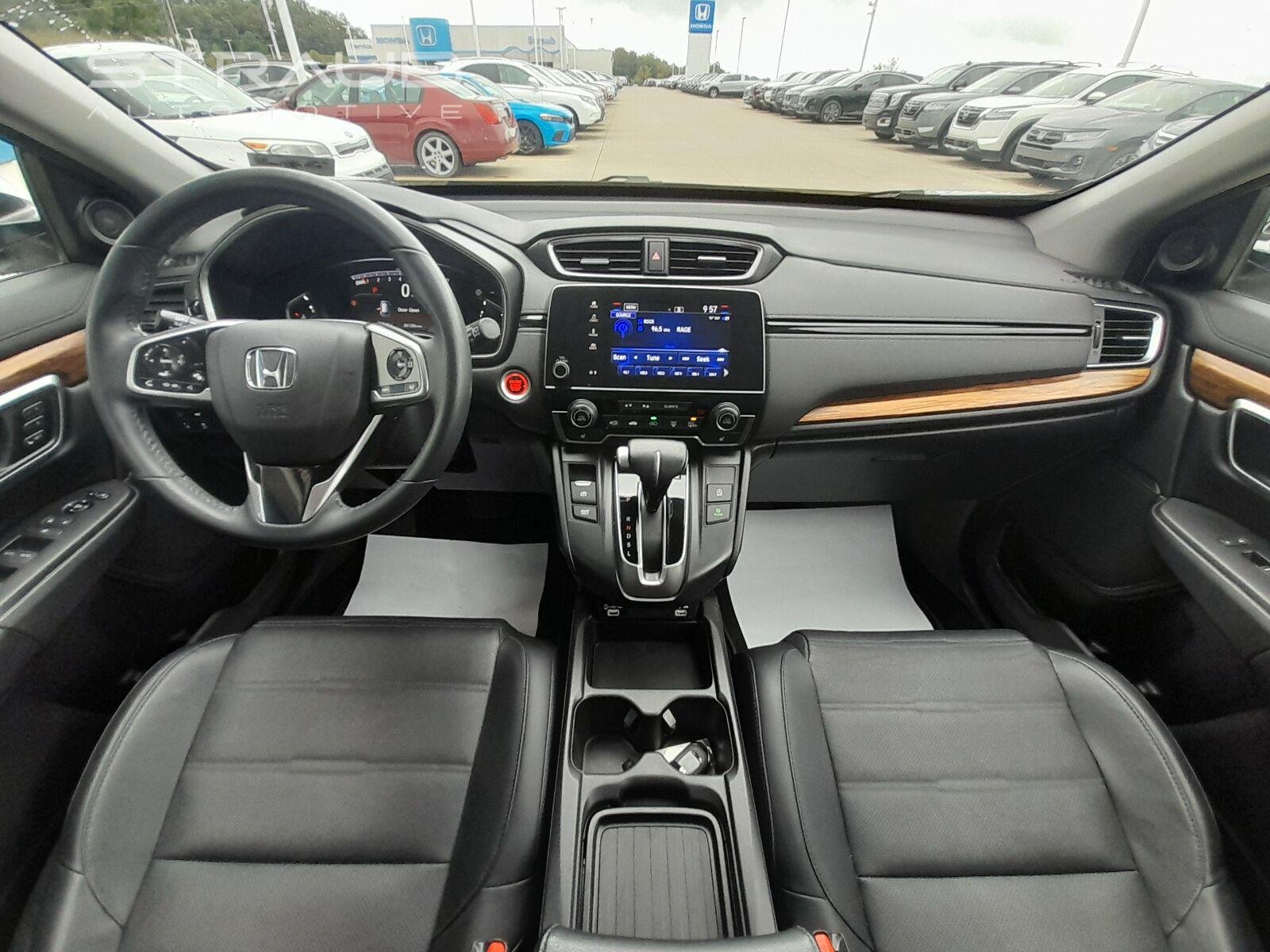 Used 2021 Platinum White Pearl Honda EX-L AWD image 46
