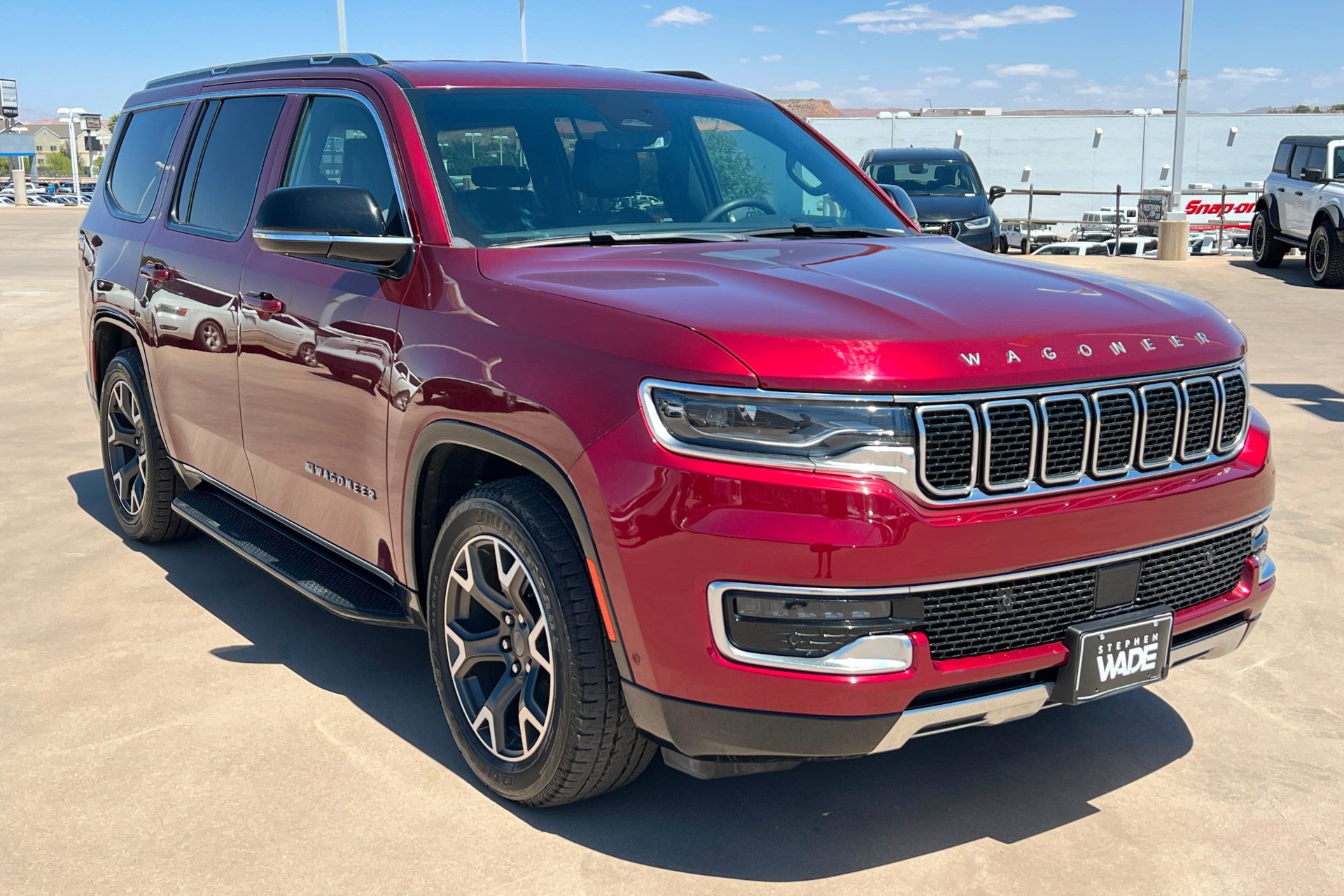 Used 2024 Velvet Red Pearlcoat Jeep Series III image 8