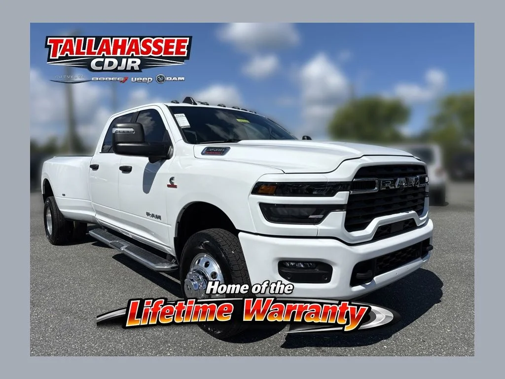 New 2026 Bright White Clear-Coat Exterior Paint RAM Big Horn image 1