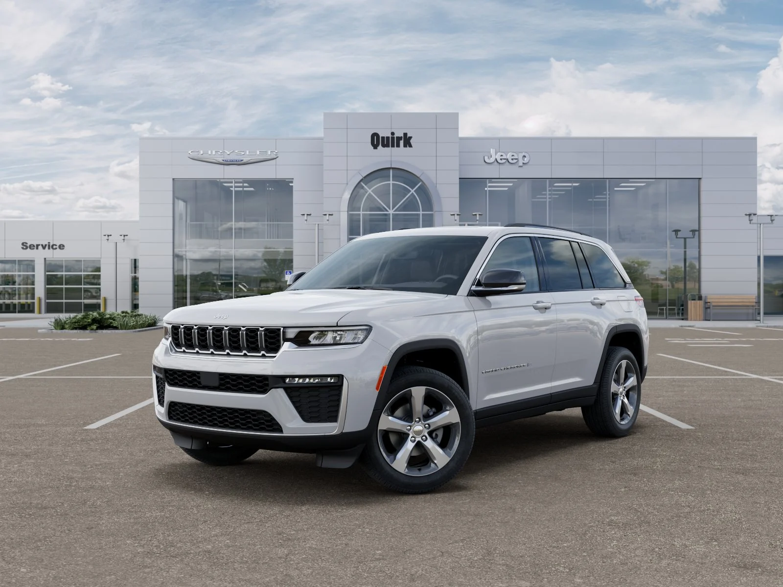 New 2026 Bright White Clear-Coat Exterior Paint Jeep Limited image 27
