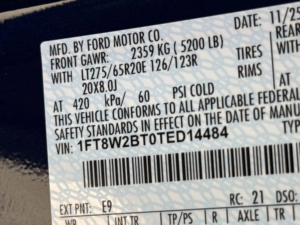 New 2026 Blue Ford King Ranch image 33