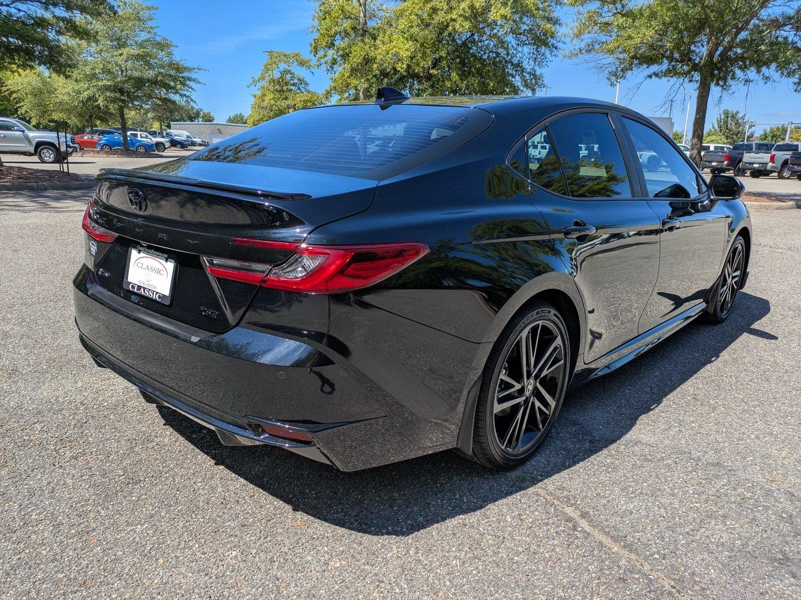 Certified Used 2026 Midnight Black Metallic Toyota XSE image 4