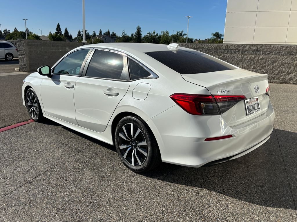 Used 2023 Platinum White Pearl Honda EX image 7