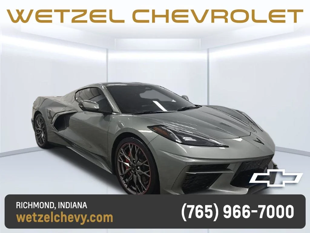 Used 2024 Gray Chevrolet Stingray image 2