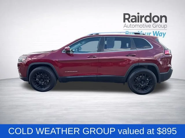 Used 2019 Velvet Red Pearlcoat Jeep Latitude Plus image 4