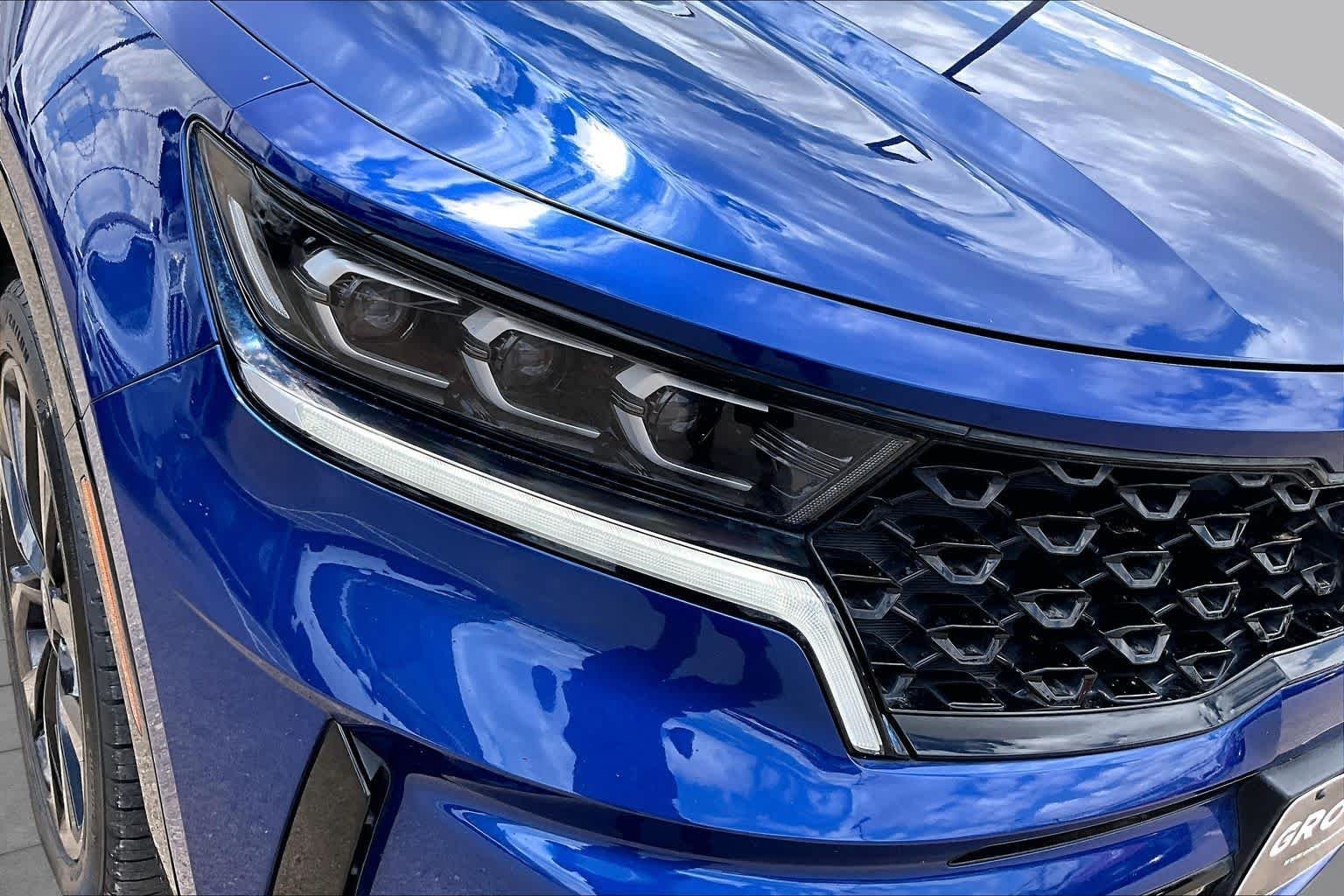 Used 2021 Sapphire Blue Kia SX Prestige image 28