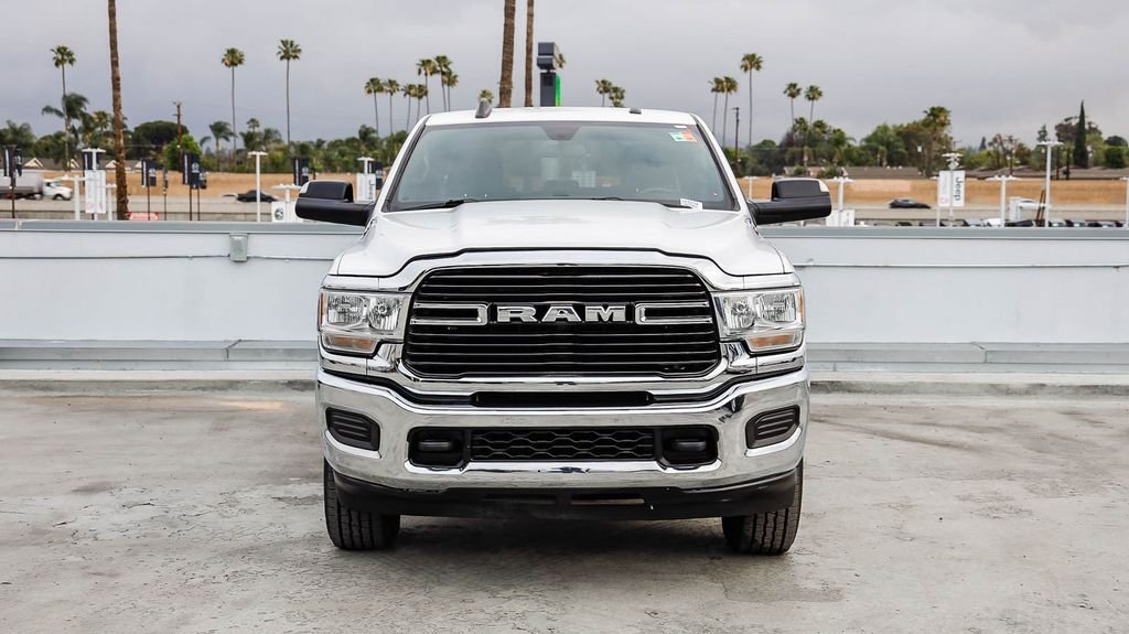 Used 2021 Bright White Clearcoat Ram Big Horn image 3