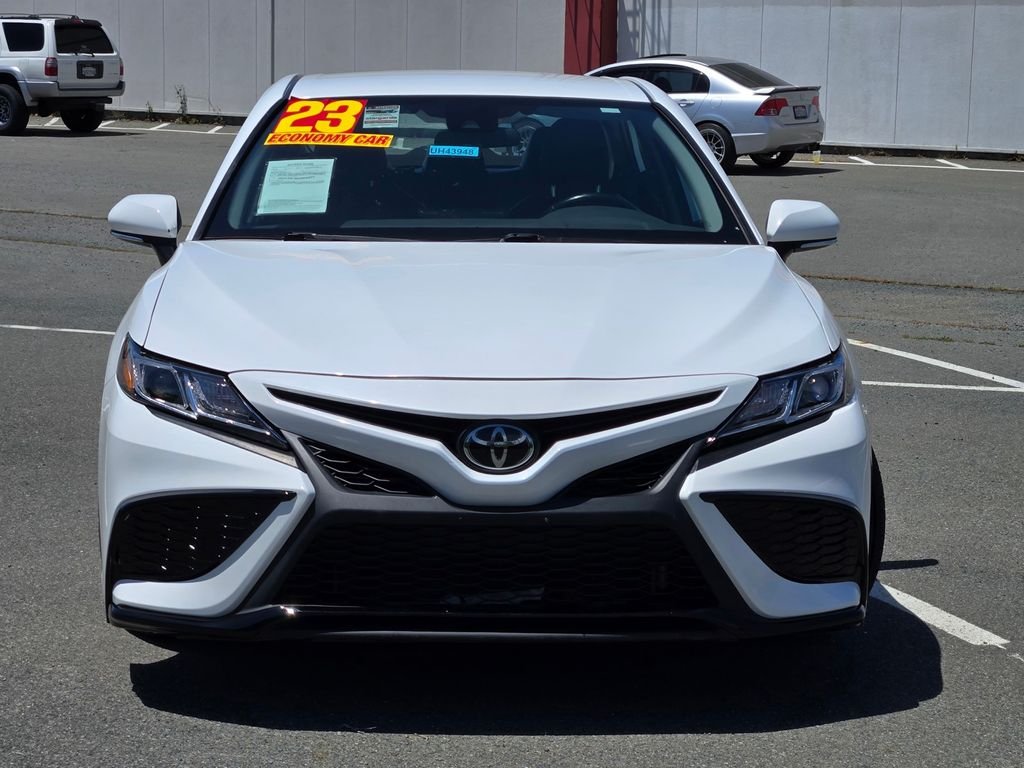 Used 2023 White Toyota SE image 2