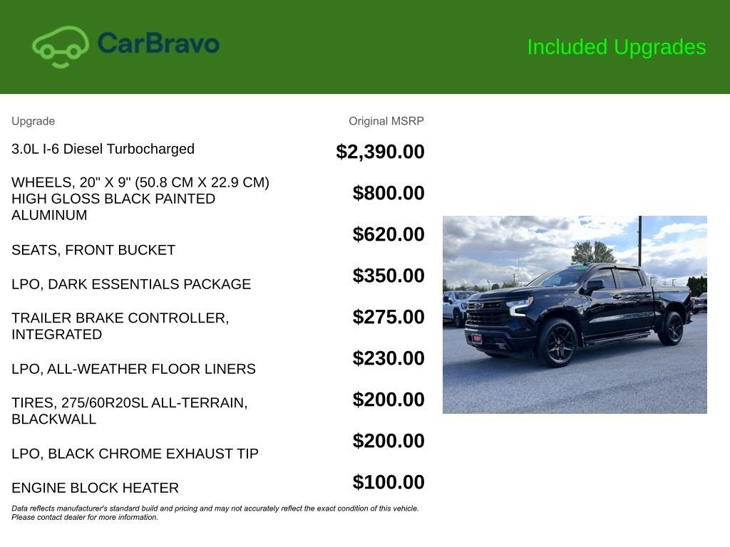 Used 2023 Black Chevrolet RST image 9