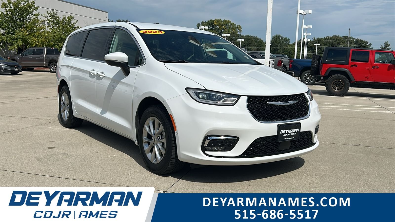 Certified Used 2023 White Chrysler Touring L image 1