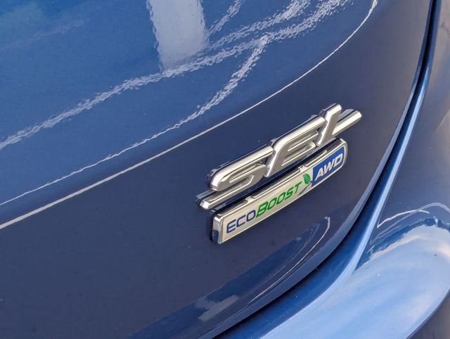 Used 2020 Atlas Blue Metallic Ford SEL image 26