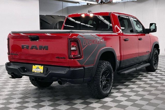 Used 2025 Flame Red Clearcoat Ram Rebel image 13