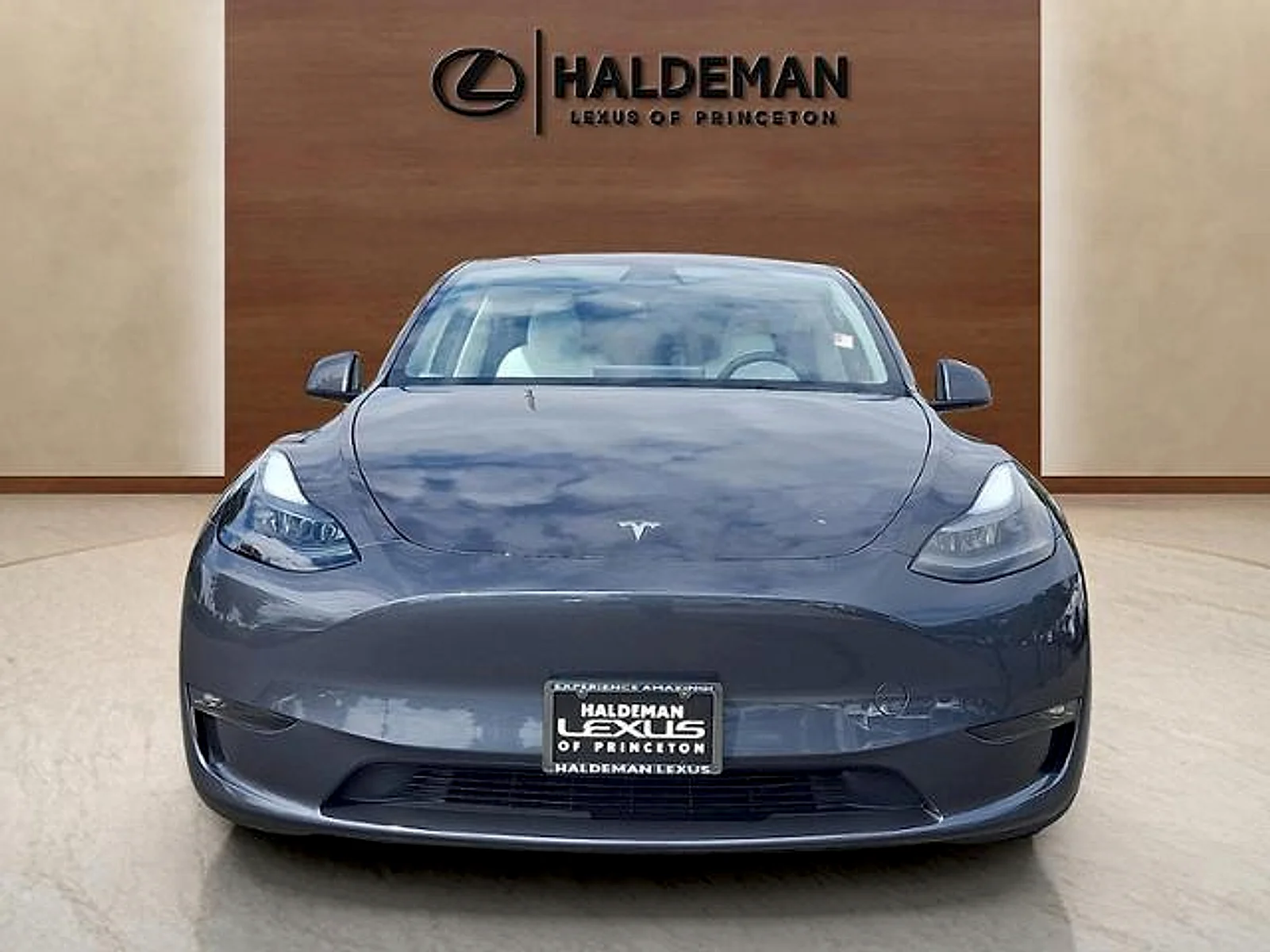 Used 2023 Tesla Model Y Long Range with VIN 7SAYGAEE6PF933148 for sale in Lawrence Township, NJ