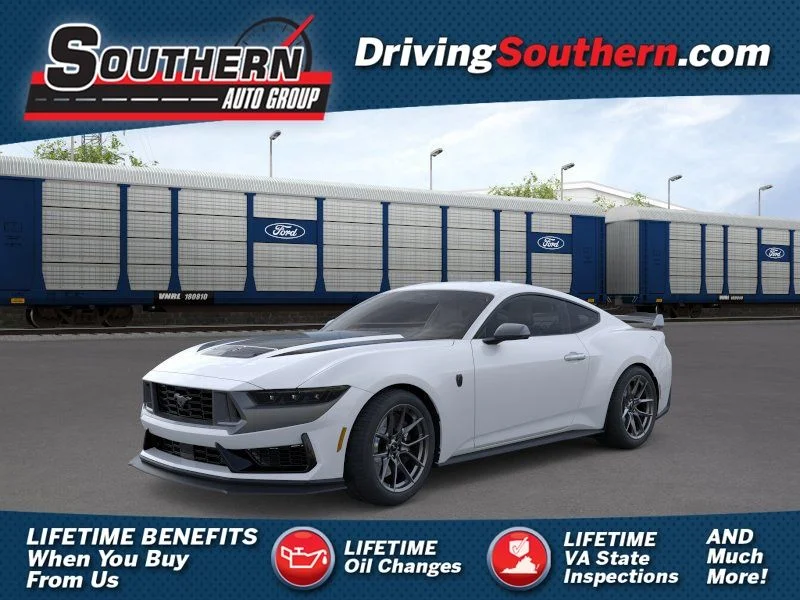 New 2026 Oxford White Ford Dark Horse image 1