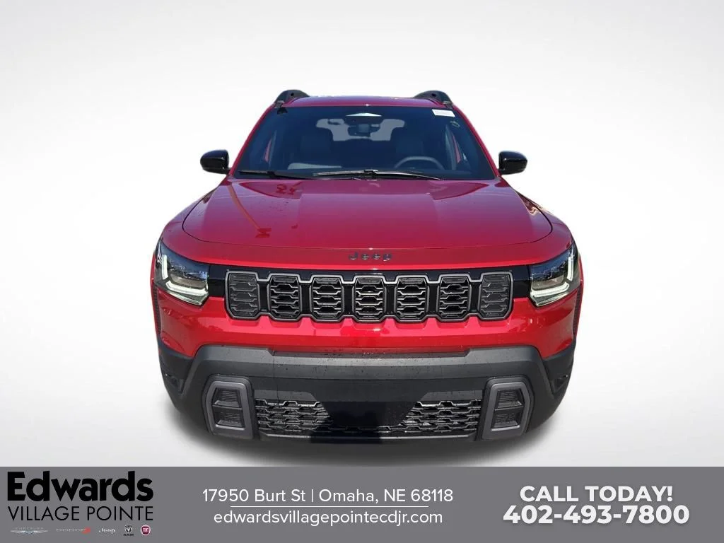 New 2026 Red Hot Pearl-Coat Exterior Paint Jeep Limited image 8