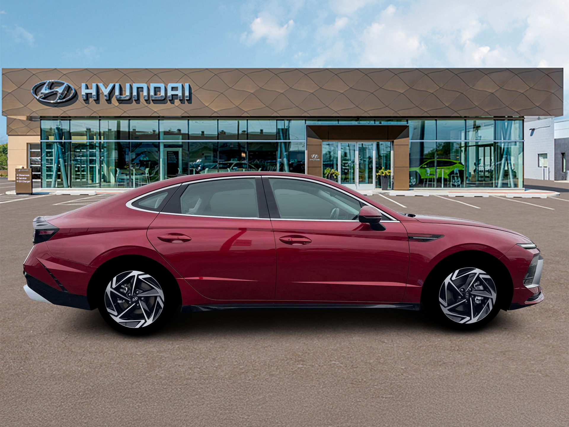 New 2026 Ultimate Red Hyundai SEL Sport image 9