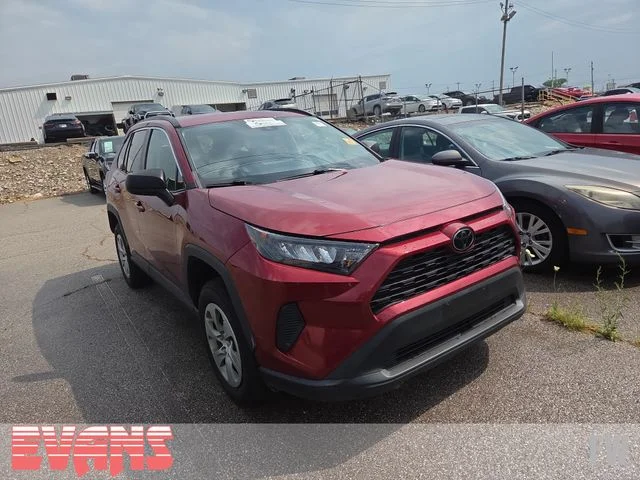 Used 2021 Red Toyota LE image 1