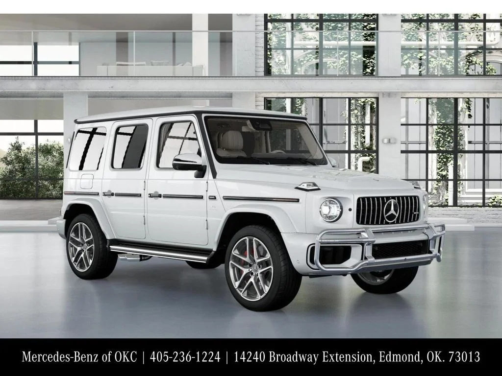New 2027 MANUFAKTUR Moonlight White Metallic Mercedes-Benz AMG® G 63 SUV image 11