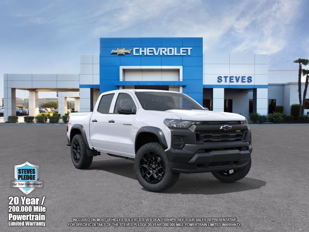 New 2026 Summit White Chevrolet Trail Boss image 1