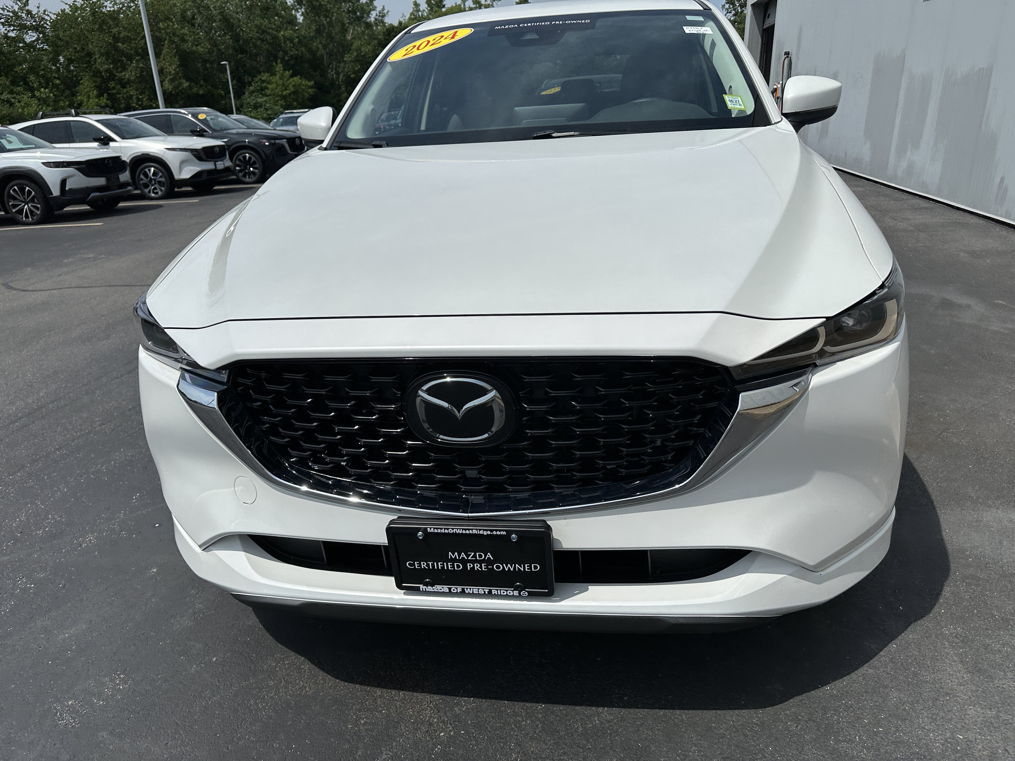 Used 2024 Rhodium White Metallic Mazda 2.5 S Select Package image 3