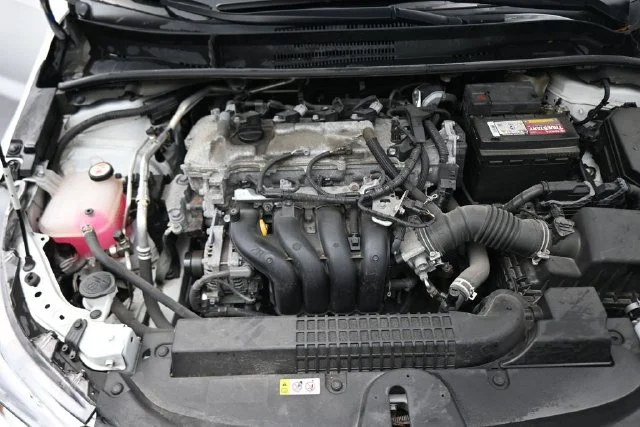 Used 2021 White Toyota LE image 12