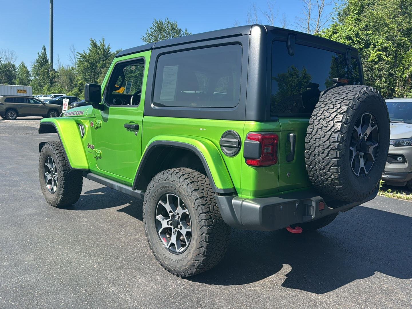 Used 2018 Mojito! Clearcoat Jeep Rubicon image 11