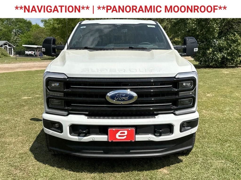 New 2026 Star White Metallic Tri-Coat Ford F-250® Platinum® image 2