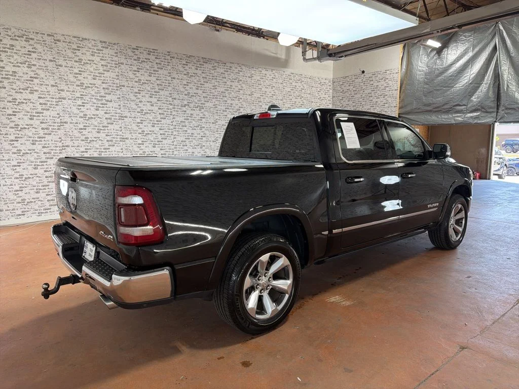 Used 2019 Diamond Black Crystal Pearlcoat Ram Limited image 7