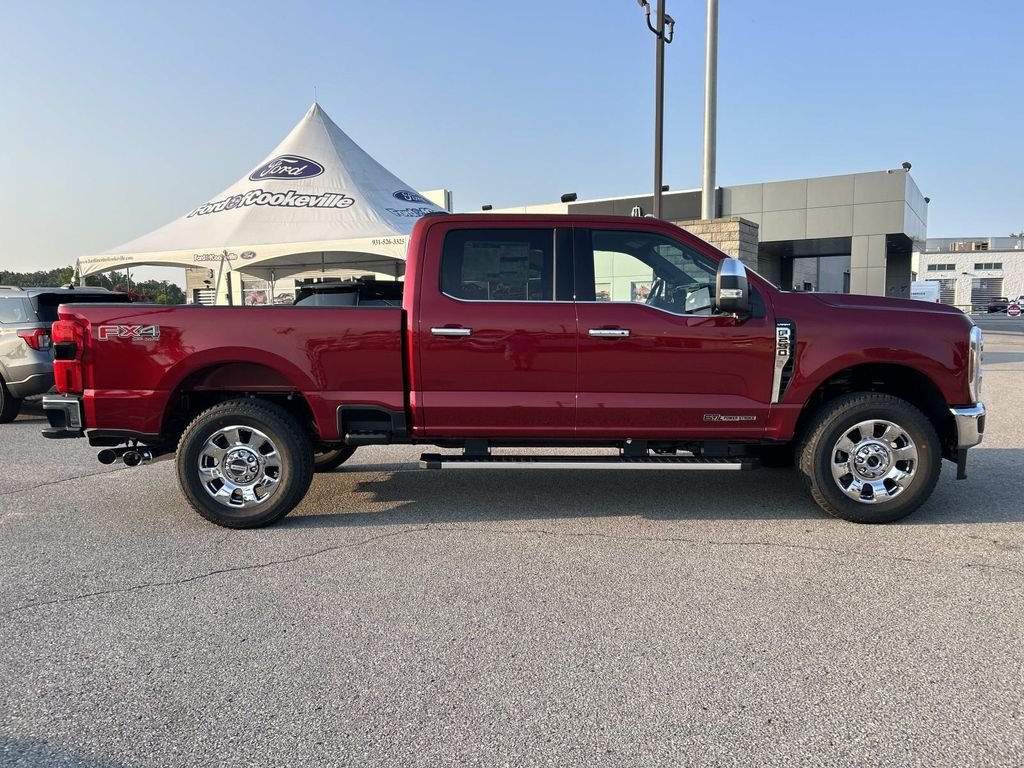 New 2026 Ruby Red Metallic Tinted Clearcoat Ford F-250® Lariat® image 3