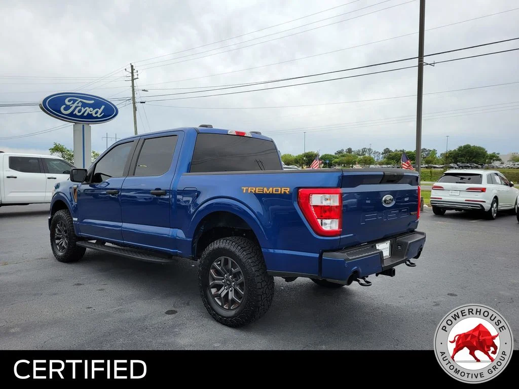 Used 2022 Blue Ford Tremor image 4