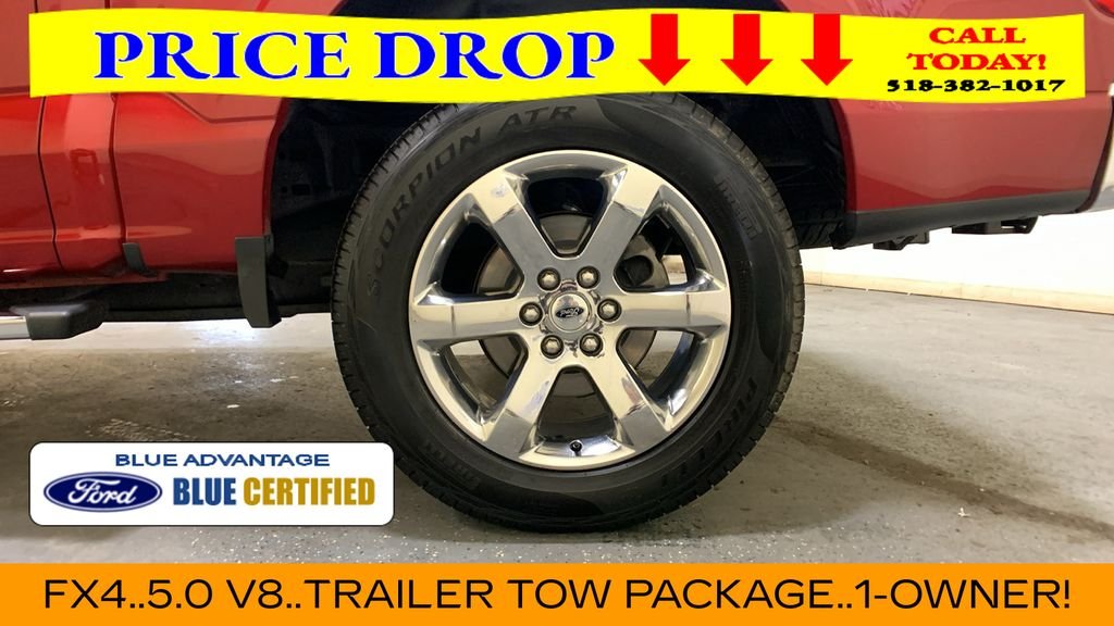 Certified Used 2021 Red Metallic Ford XLT image 21