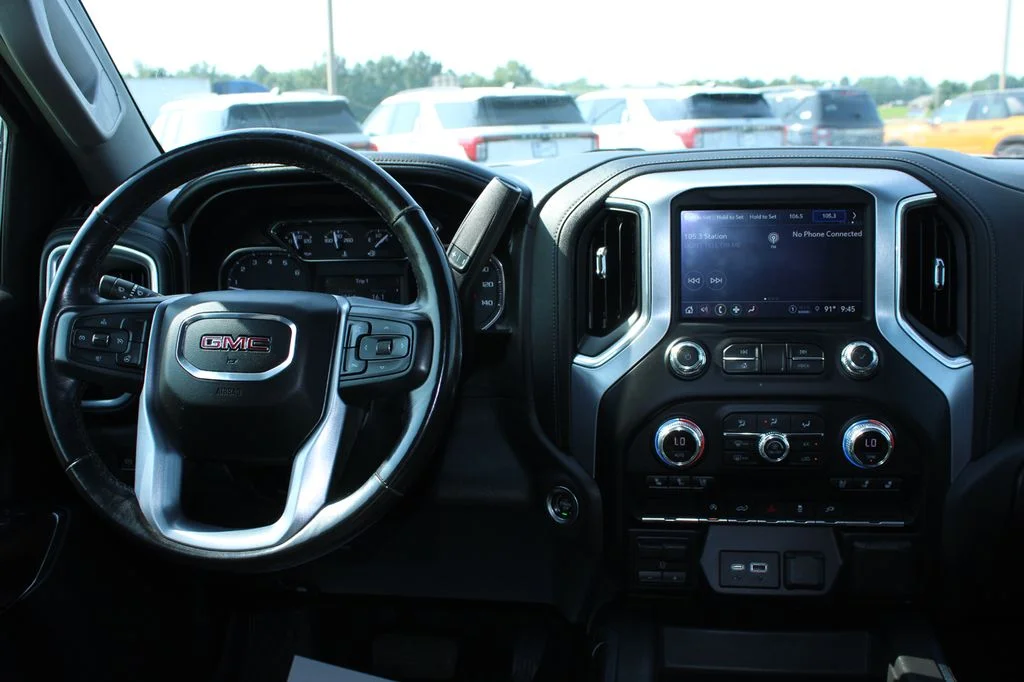 Used 2021 Summit White GMC SLT image 29