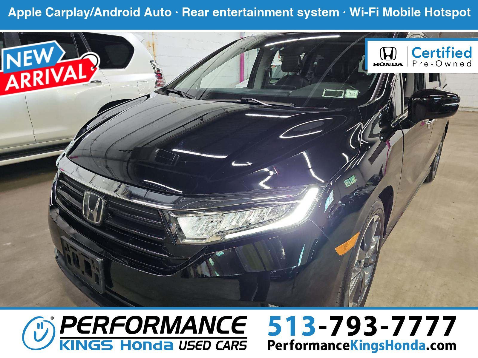 Certified Used 2024 Crystal Black Pearl Honda Elite image 1