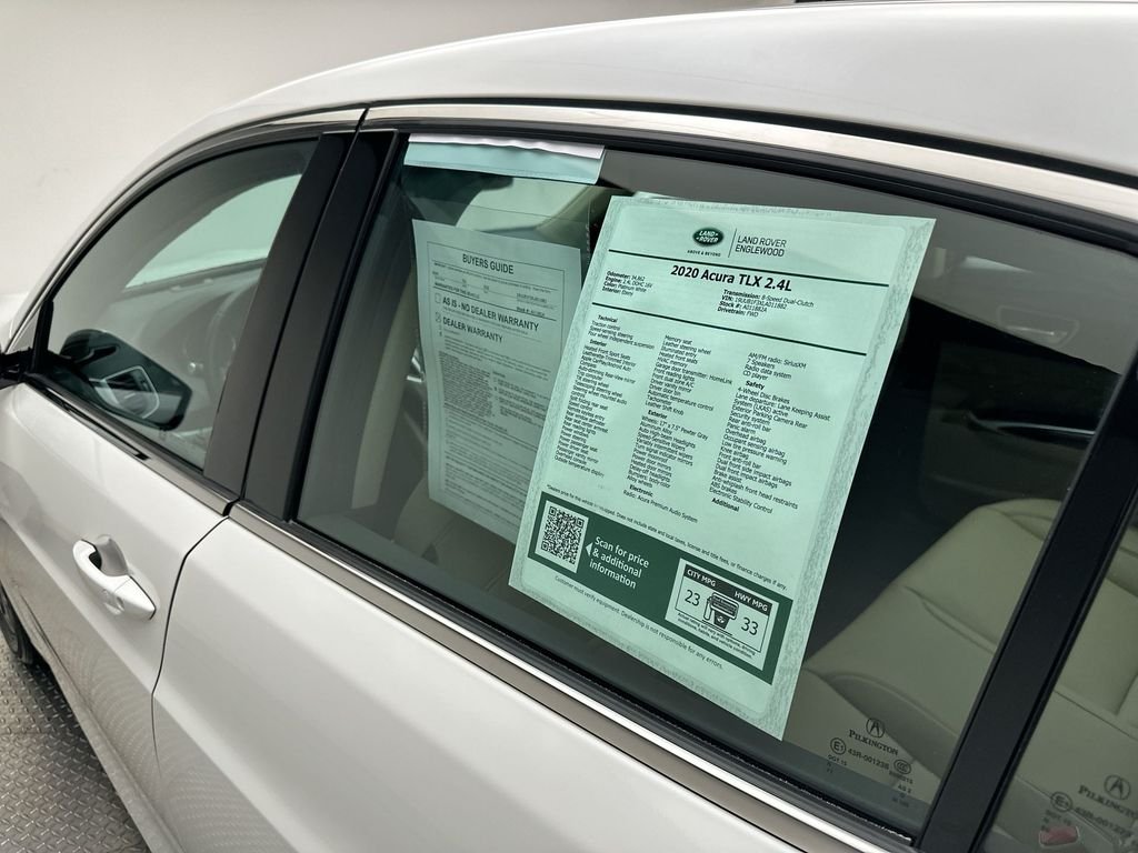 Used 2020 Platinum White Pearl Acura 2.4L image 31