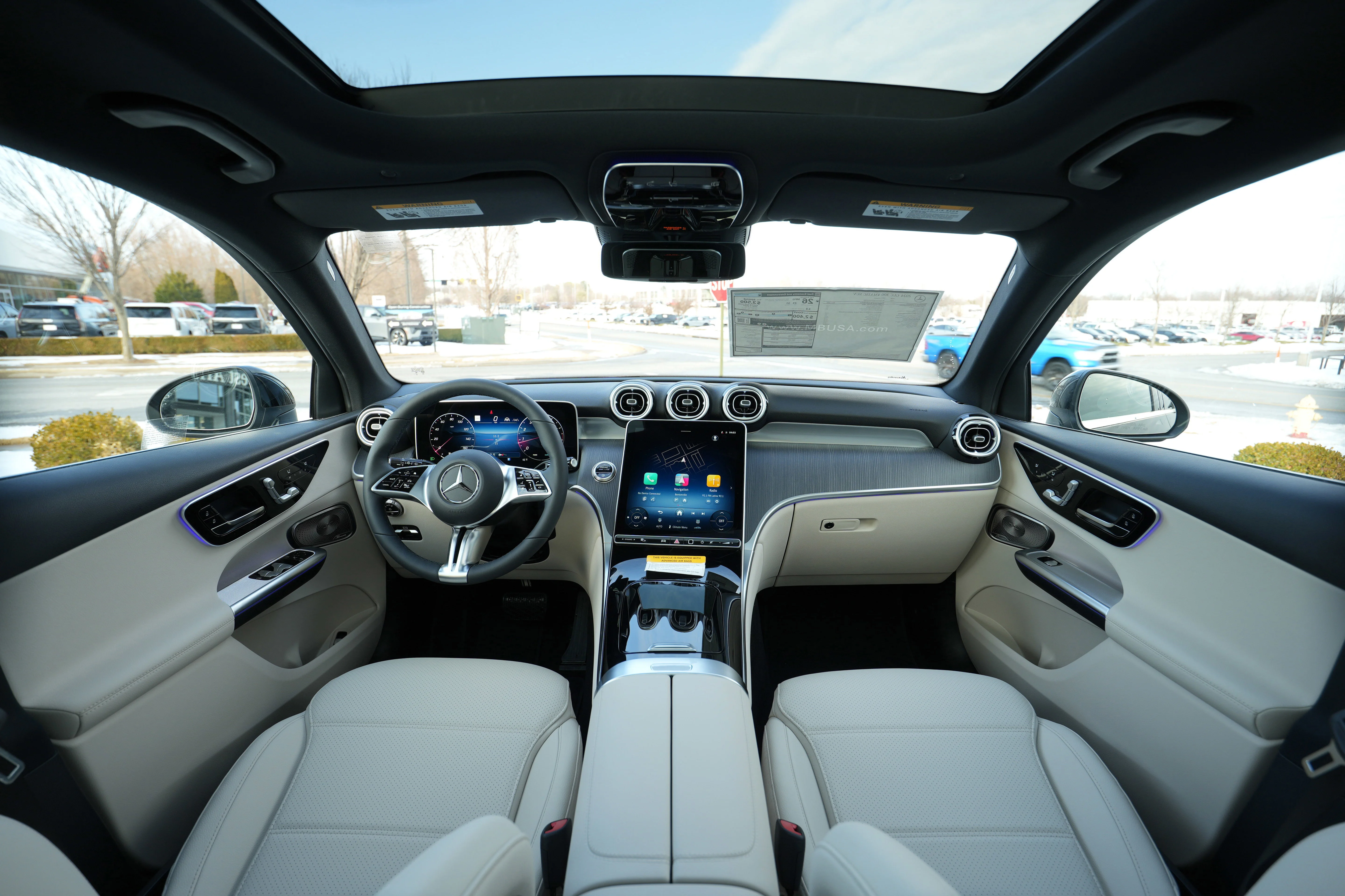 New 2026 OBSIDIAN BLACK Mercedes-Benz GLC 300 image 20