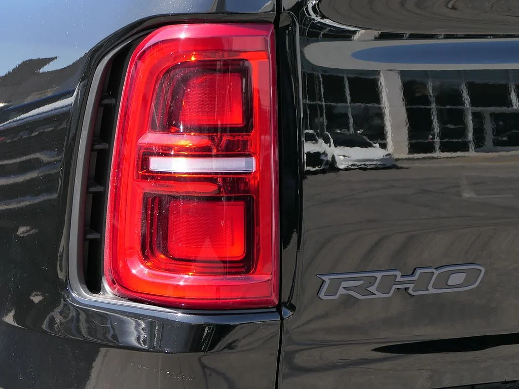 New 2026 Diamond Black Crystal Pearl Coat RAM RHO Crew Cab 4x4 5