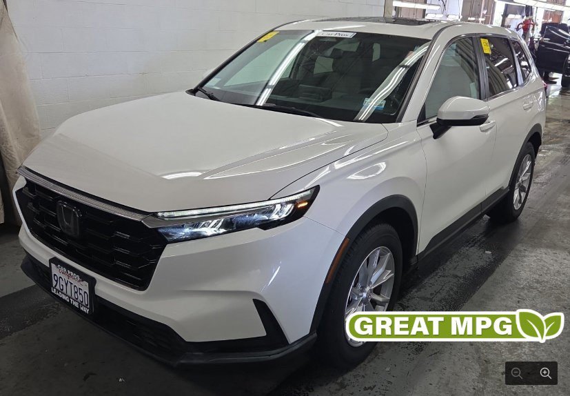 Certified Used 2023 Platinum White Pearl Honda EX image 1