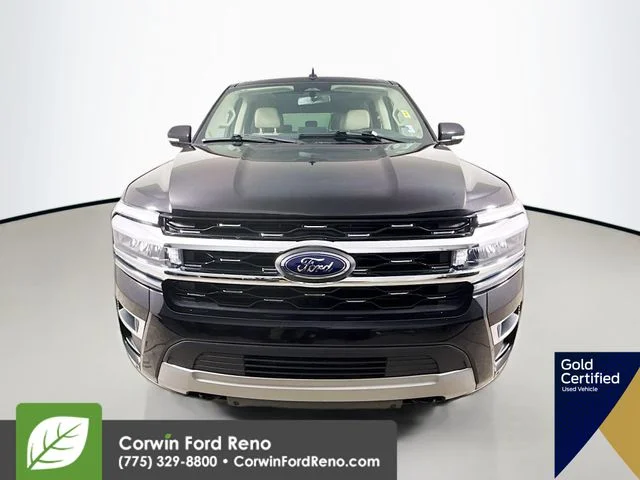 Used 2024 Agate Black Metallic Ford Limited image 2