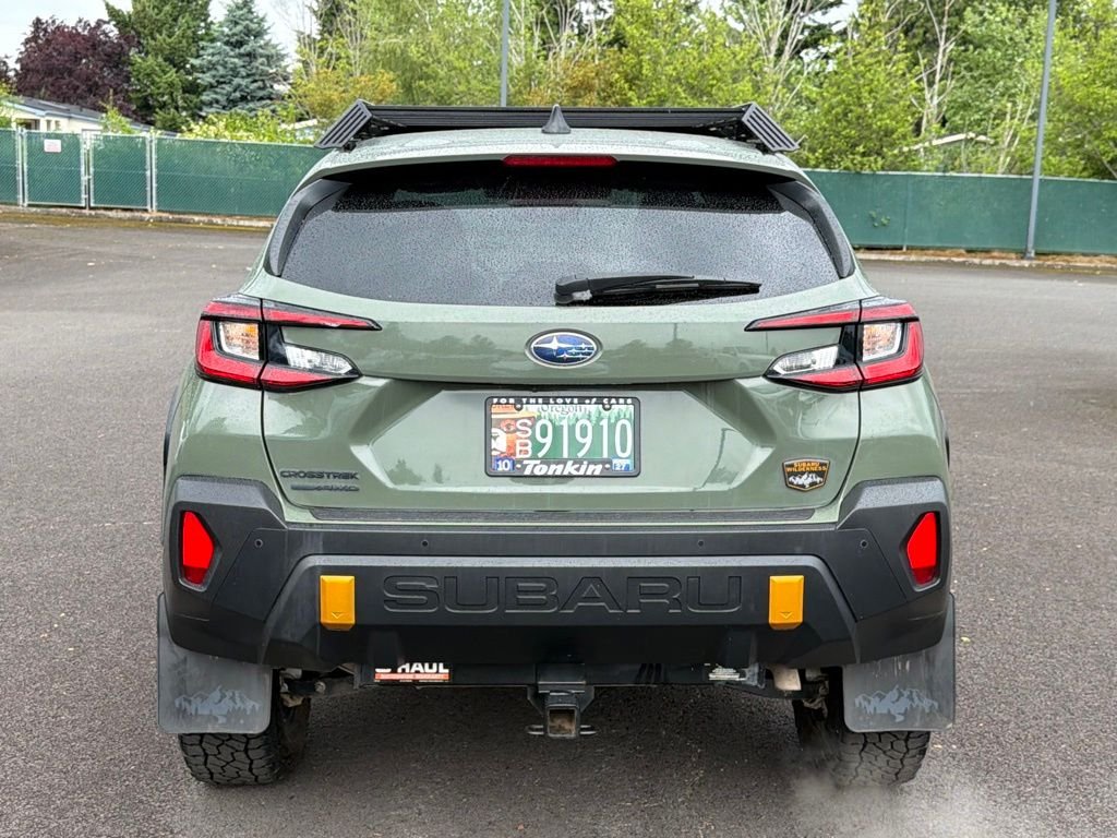 Used 2024 Alpine Green Subaru Wilderness image 6