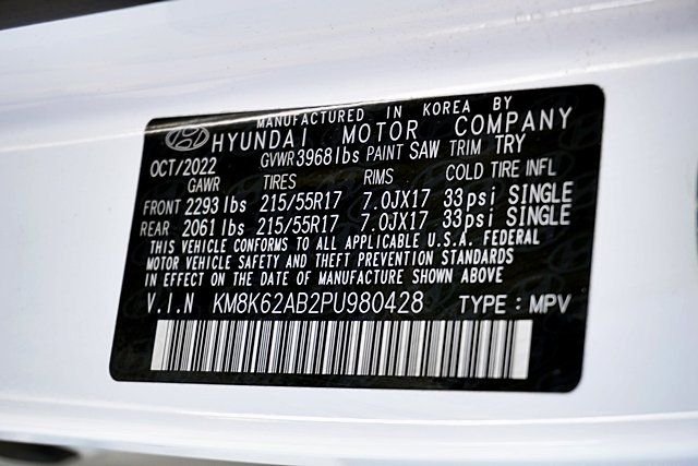 Used 2023 White Hyundai SEL image 32