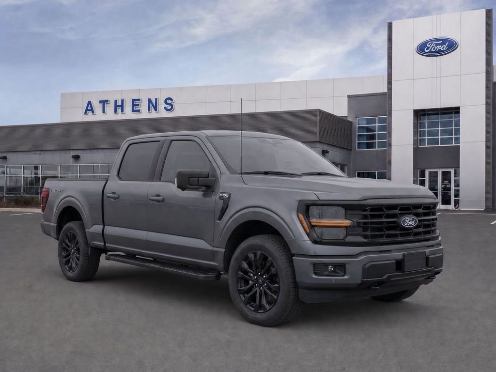 New 2026 Carbonized Gray Metallic Ford XLT image 1