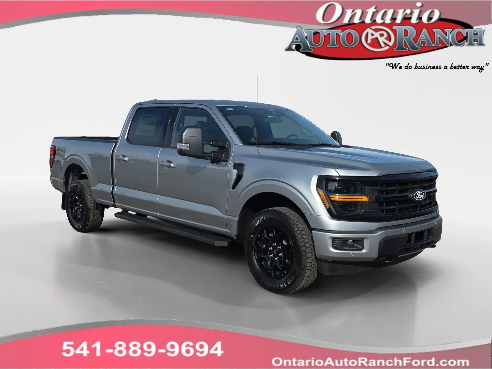New 2026 ICONIC SILVER METALLIC Ford XLT image 1