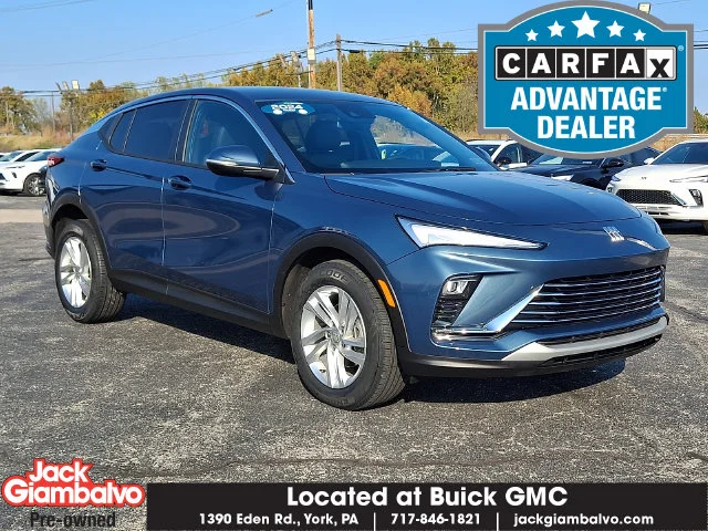 Certified Used 2024 Blue Buick Preferred image 1
