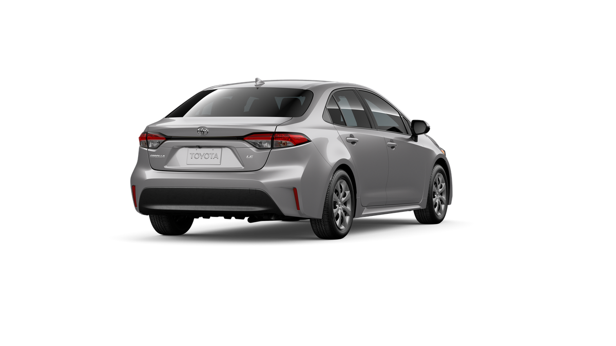 New 2026 Classic Silver Metallic Toyota LE image 9