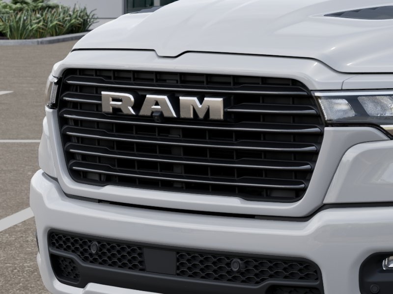 New 2026 Bright White Clear-Coat Exterior Paint RAM Laramie image 11
