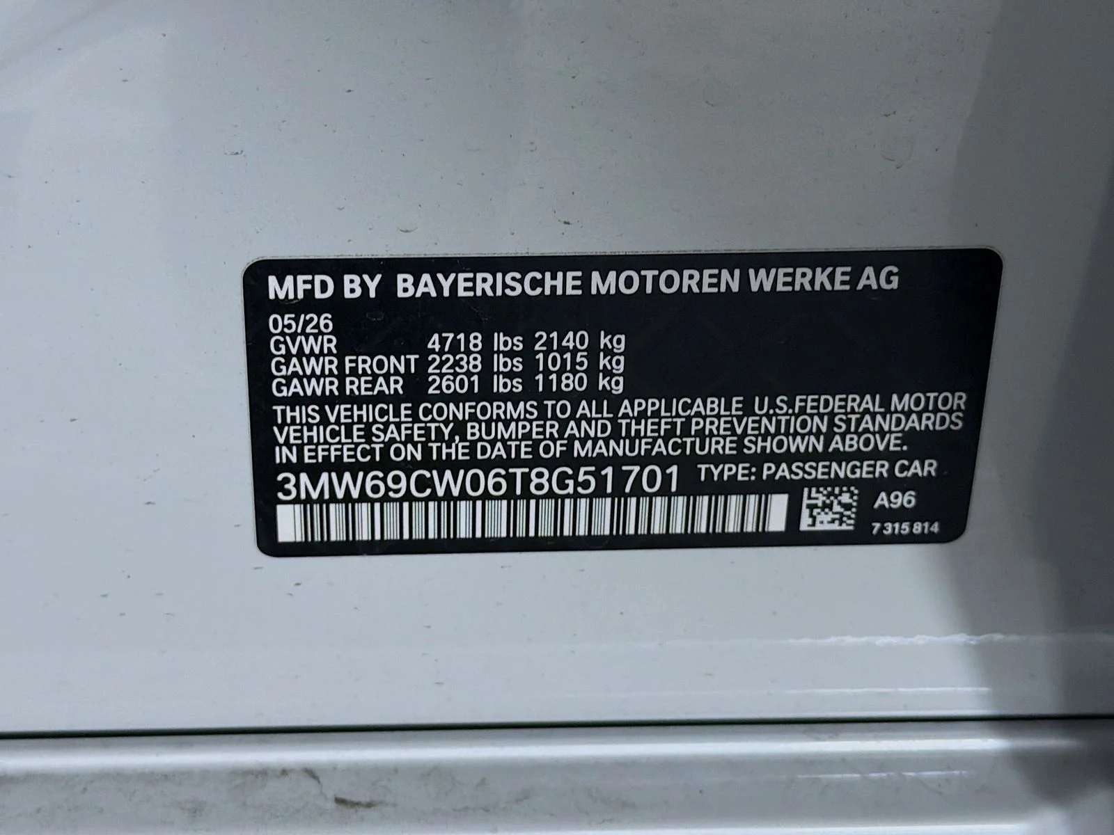 New 2026 Mineral White Metallic BMW 330i image 33