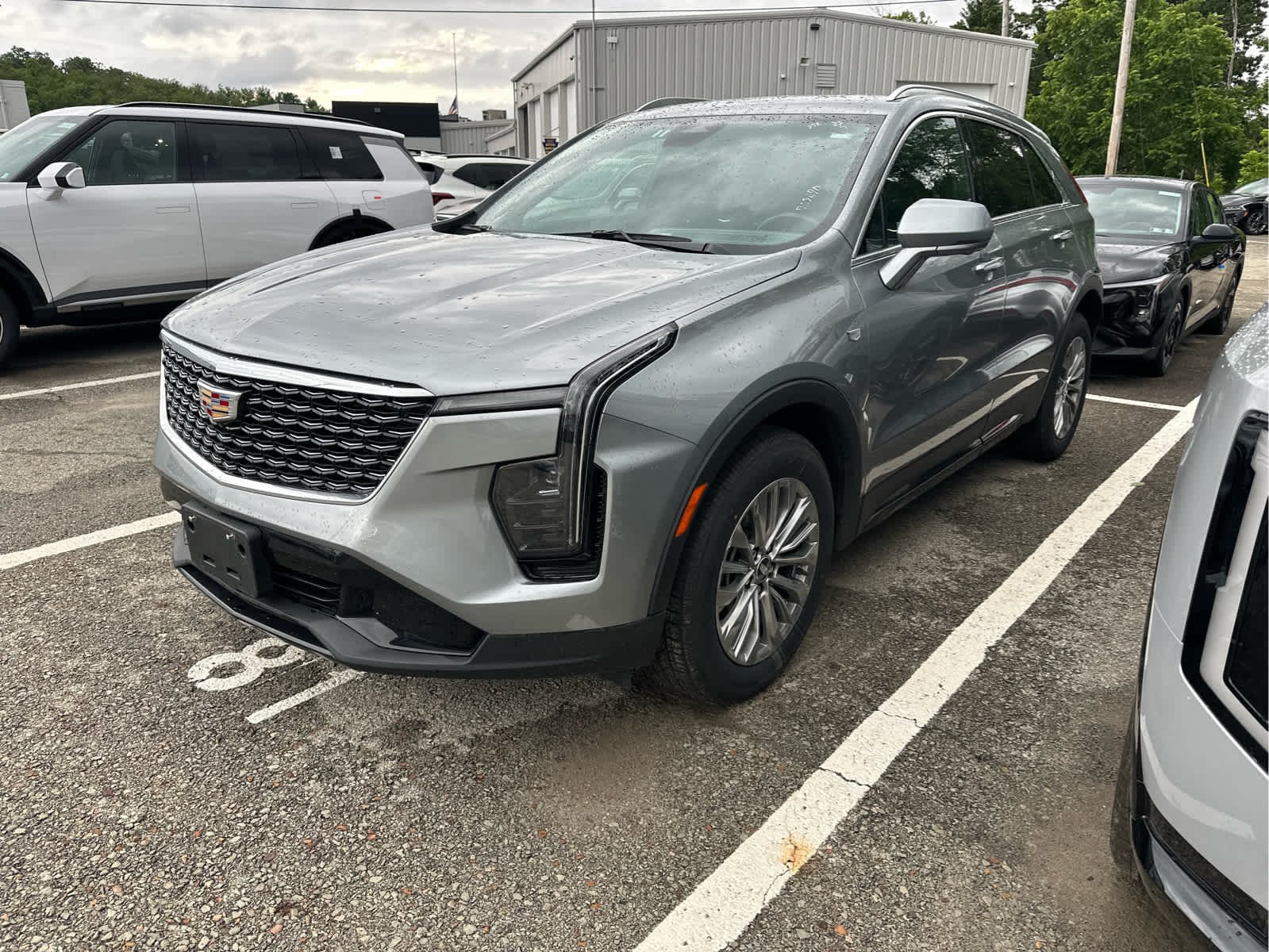 Used 2025 Argent Silver Metallic Cadillac Premium Luxury image 1