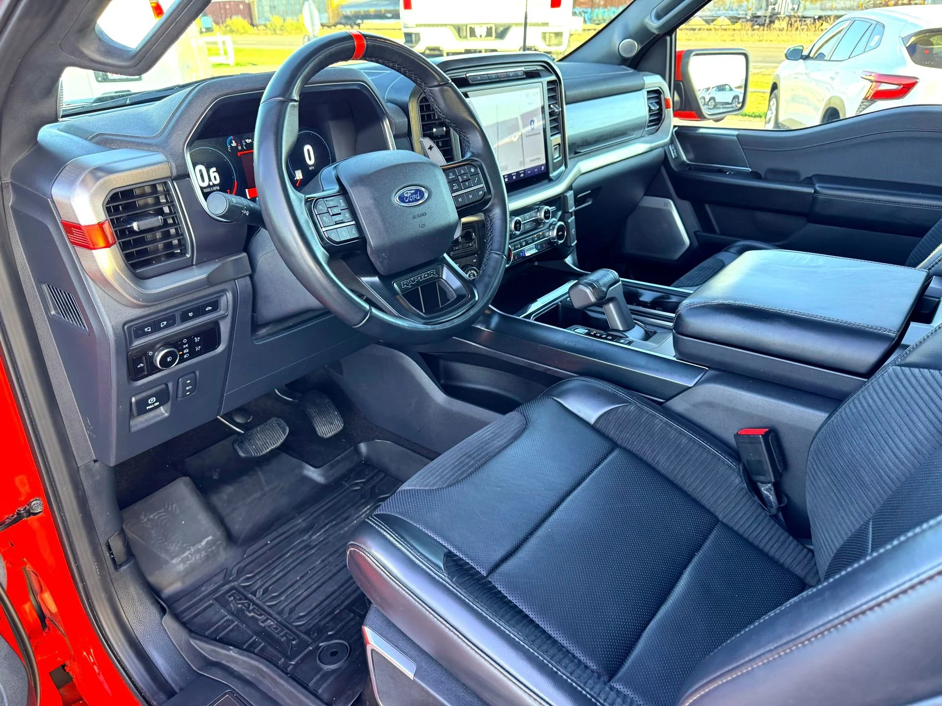 Used 2023 Orange Ford Raptor image 11