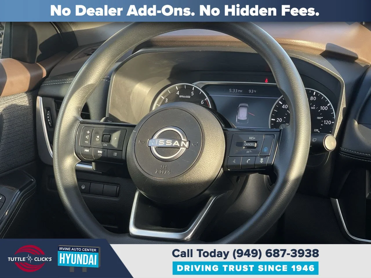 Used 2023 Pearl White Tricoat NISSAN SV image 24
