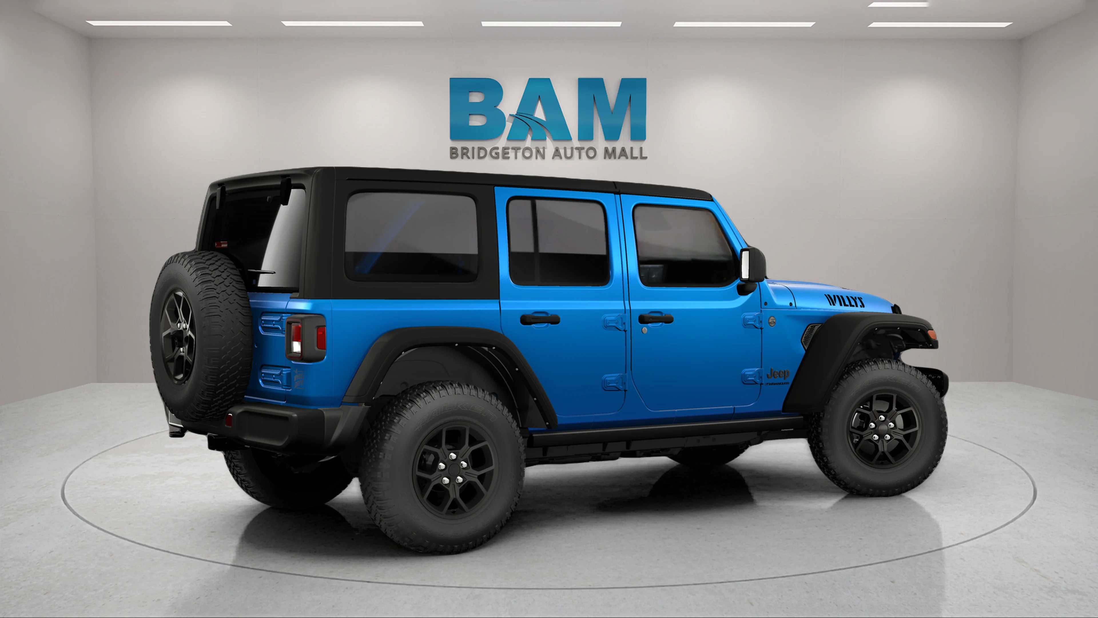 New 2026 Hydro Blue Pearlcoat Jeep Willys image 6